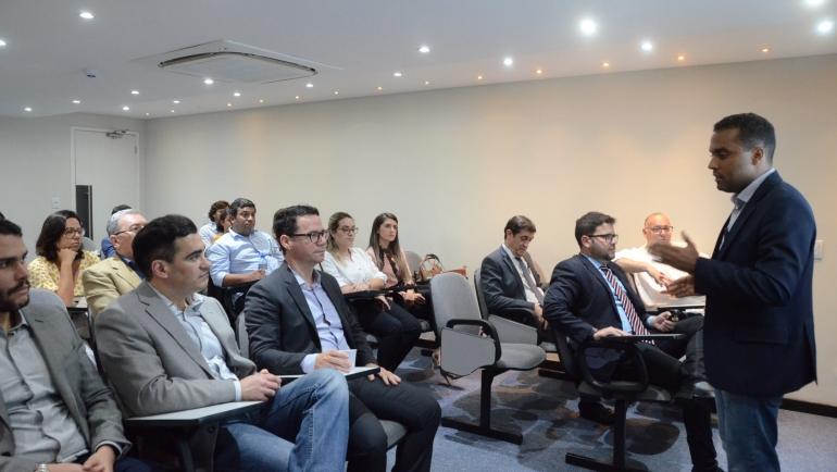 O encontro aconteceu no auditório do prédio da Softex, Recife Antigo e teve como objetivo a validação do Diagnóstico Organizacional, além da definição do Negócio e Missão institucional da PGM (Foto: Cortesia)